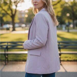 Women's Lavender Blazer